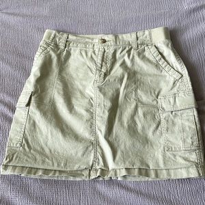 Cargo Khaki Skort